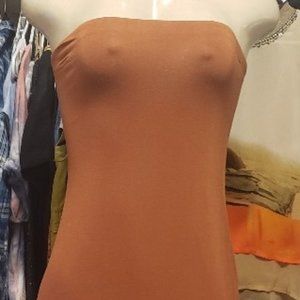 Socialite Cinnamon Colored Bodycon Dress